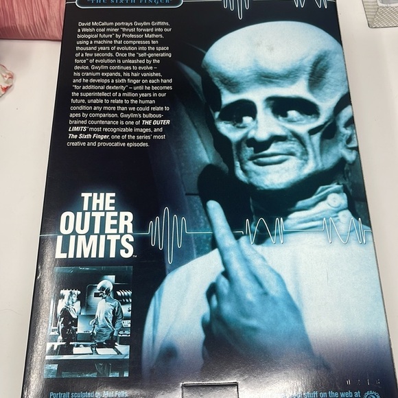 Rare Collectors The Outer Limits Sixth Finger Griffiths 12in Action Figure Doll - Picture 10 of 11